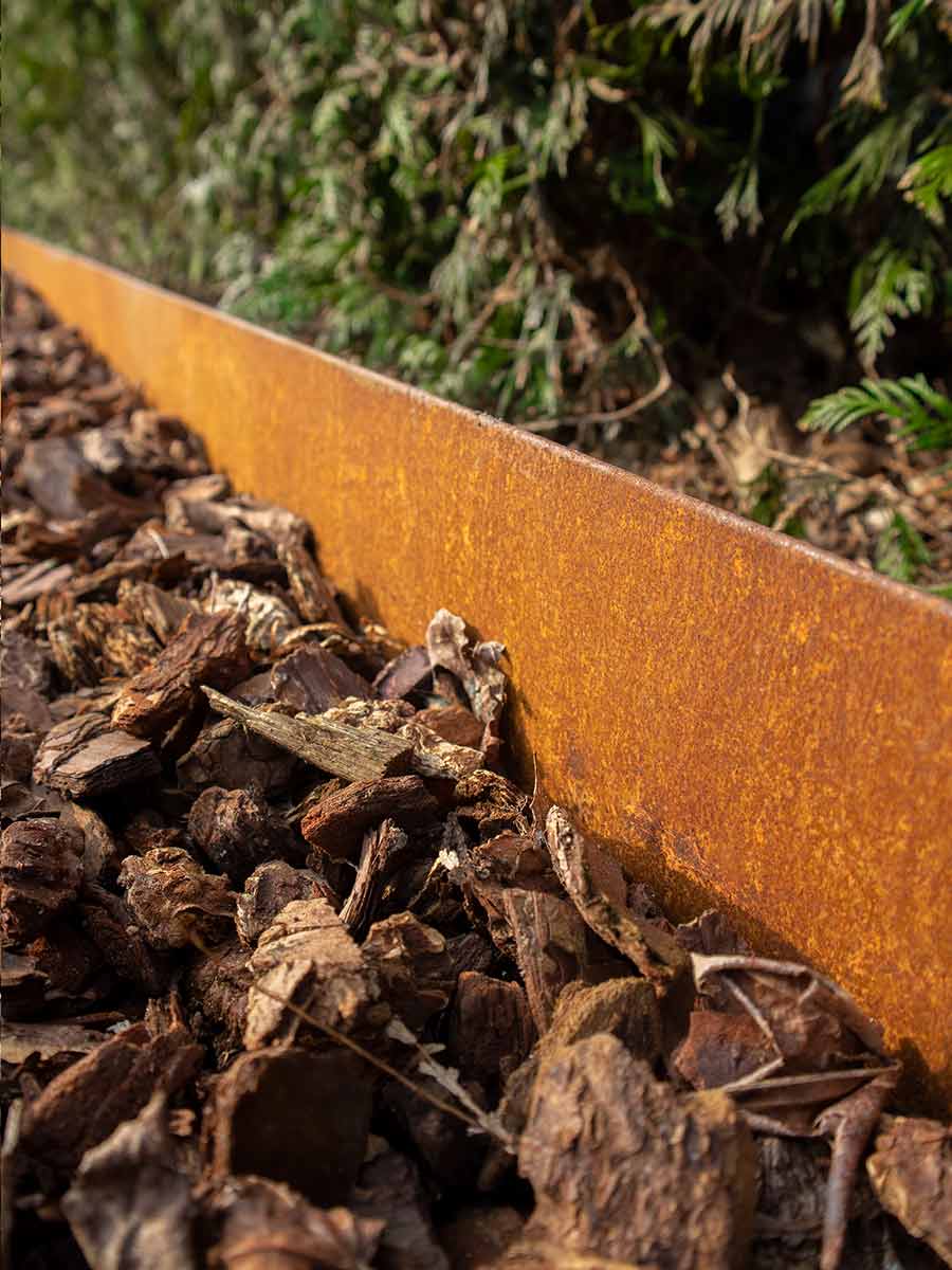 Multi-Edge ADVANCE Corten aangelegd
