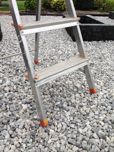 Easygravel 3XL wit aangelegd