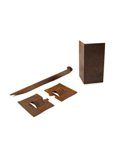 Multi-Edge ADVANCE Corten Afboording Hoekstuk set