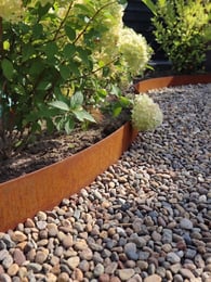 Multi-Edge METAL corten staal aangelegd