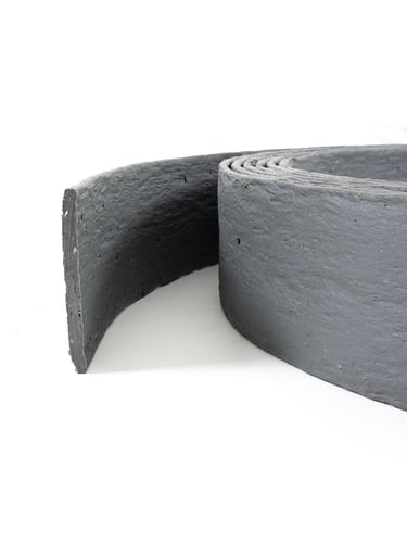 Multi-Edge ECO borderrol 10m lengte, 10cm hoogte, kleur grijs