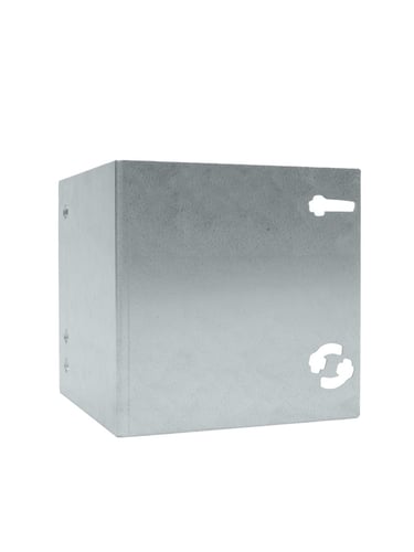 Multi-Edge METAL Hoekstuk Verzinkt 17,5x17,5x17,5cm (voor Multi-Edge Metal 27,5cm)